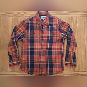 Schott NYC Plaid Cotton Flannel - Rust 2XL